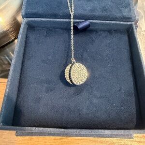 Swarovski crystal ball Pendant Necklace